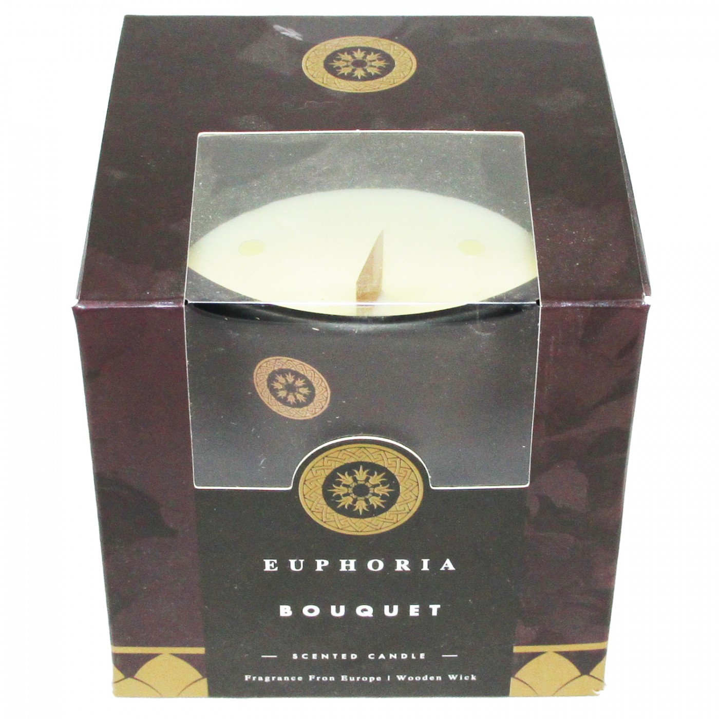 Świeca świeczka zapachowa z drewnianym knotem Euphoria Bouquet