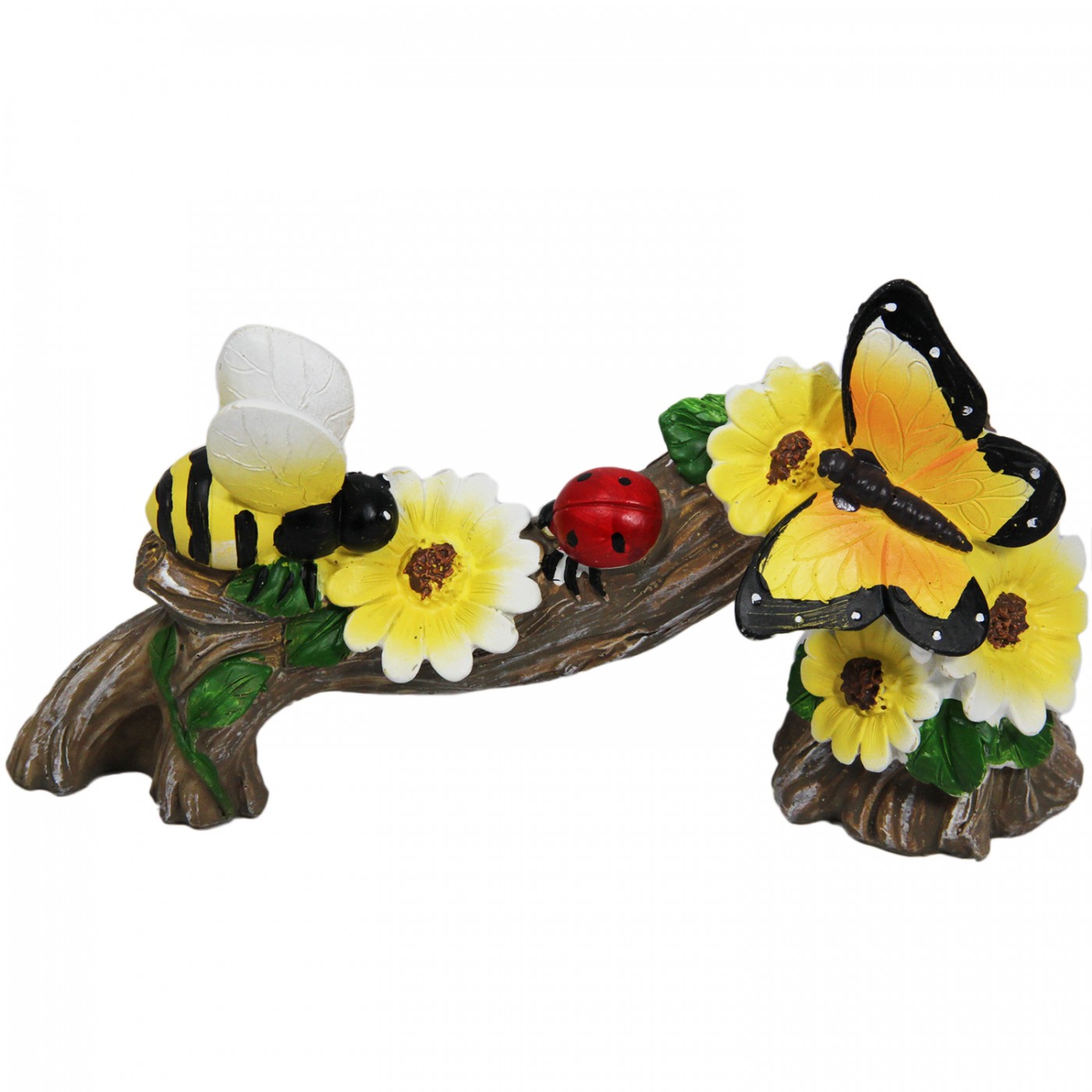 Figurka motyl pszczoła ogrodowa stojąca wiosenna
