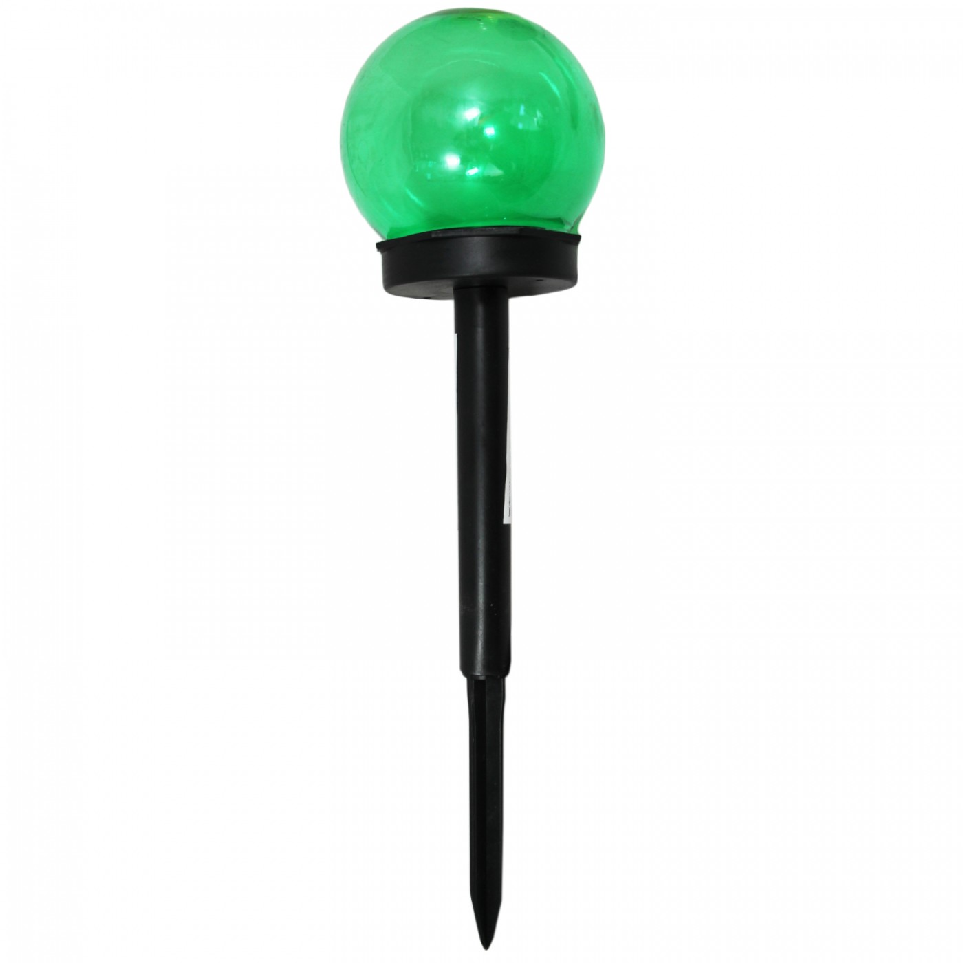 Lampa solarna wbijana Kula zielona 10cm