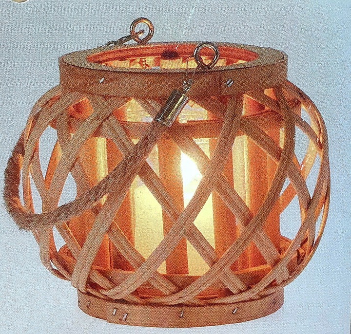 Lampion bambusowy