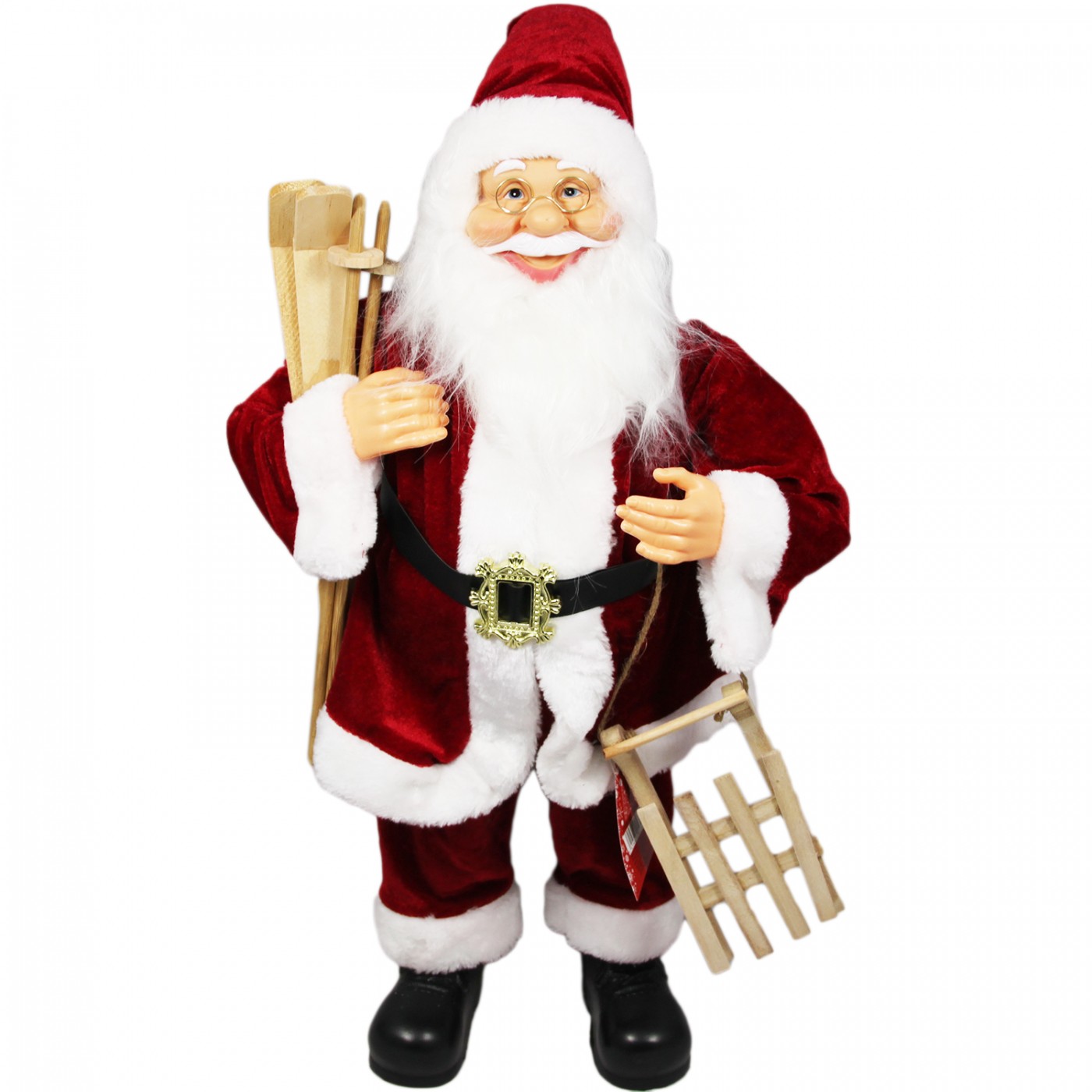 Figurka świąteczna dekoracyjna - Święty Mikołaj - 60 cm