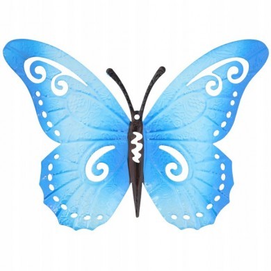 Zawieszka ścienna motyl niebieski