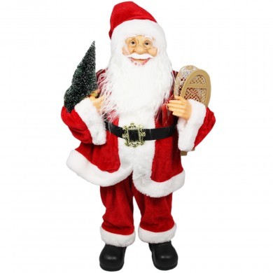 Figurka świąteczna dekoracyjna - Święty Mikołaj - 60 cm